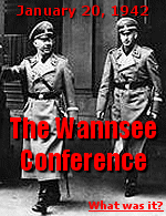 In a secret meeting that lasted just 90 minutes, SS General Reinhard Heydrich laid out the plan to eliminate all 11 million Jews living in Europe. A court stenographer took down every word and a copy was sent to all attendees with strict instructions to destroy after reading. All did, except one person.